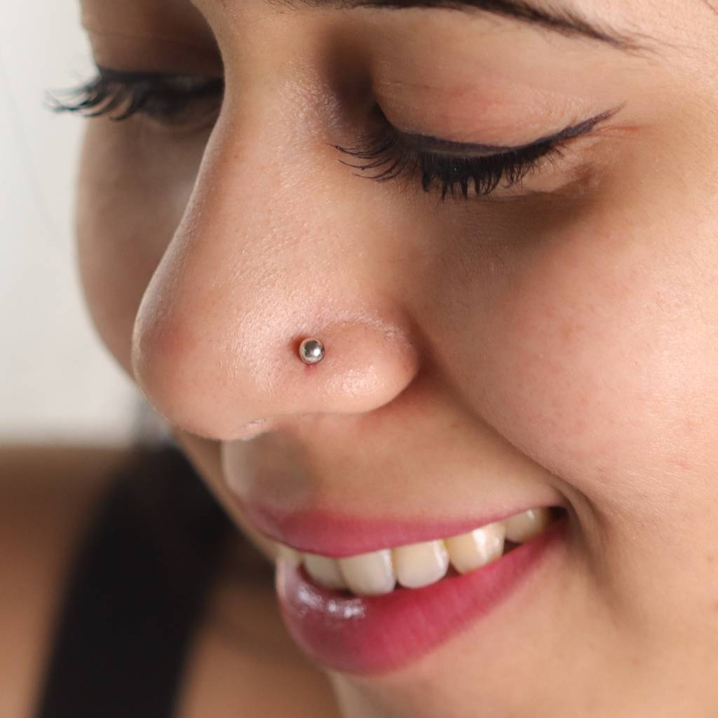 Silver Dome Nose Pin : Silver_Dome_Nose_Pin_July25