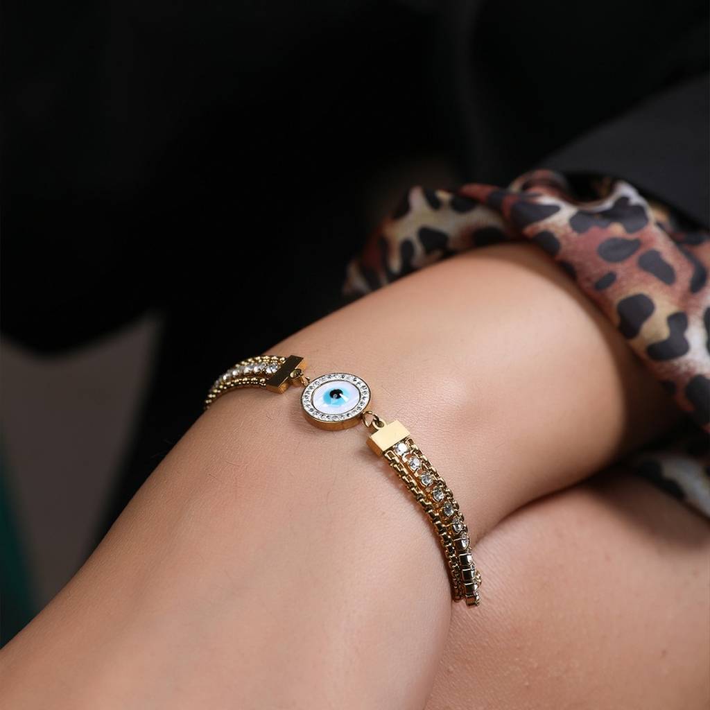 Tennisglow Evil Eye Bracelet : C-616