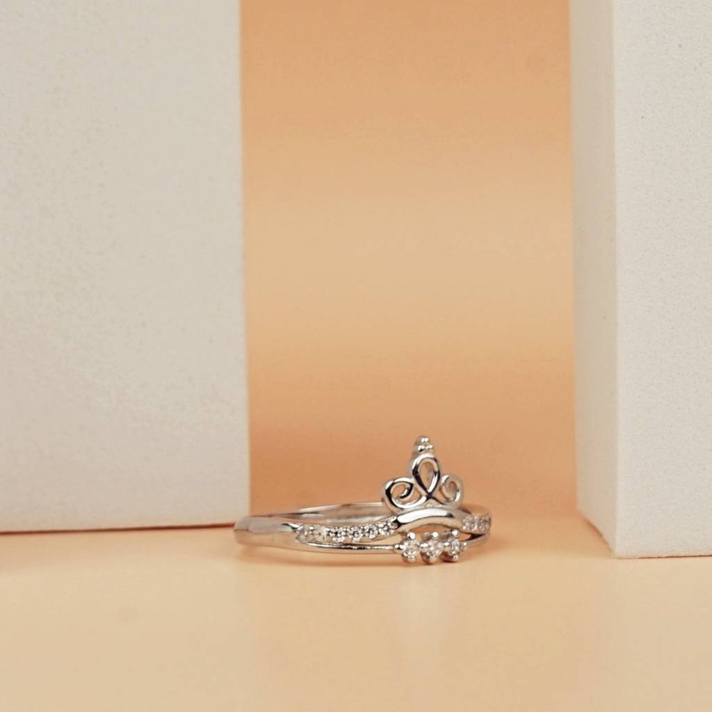 Sterling Silver Tiara Ring : RGS037