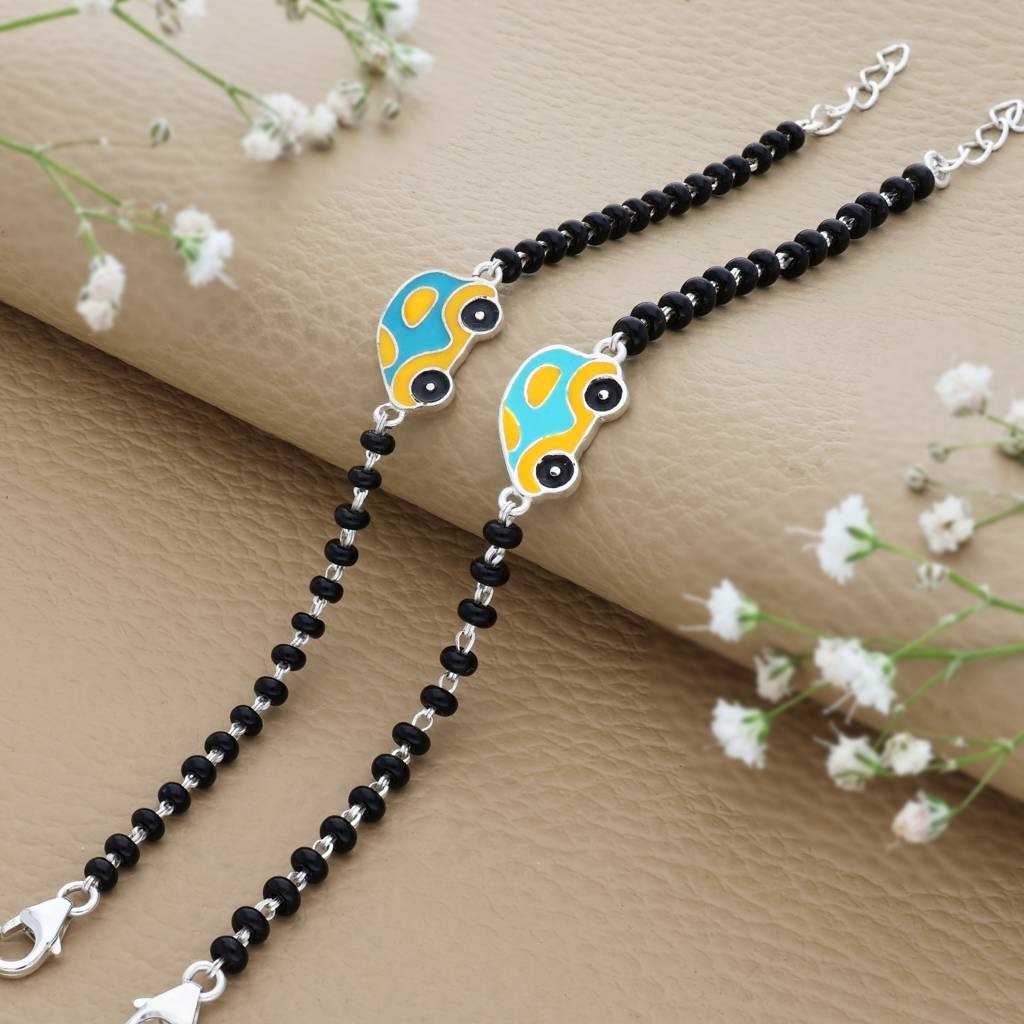 Speedy Wheels Silver Nazariya For Baby Hand(1 - 2Yrs) : KN-7