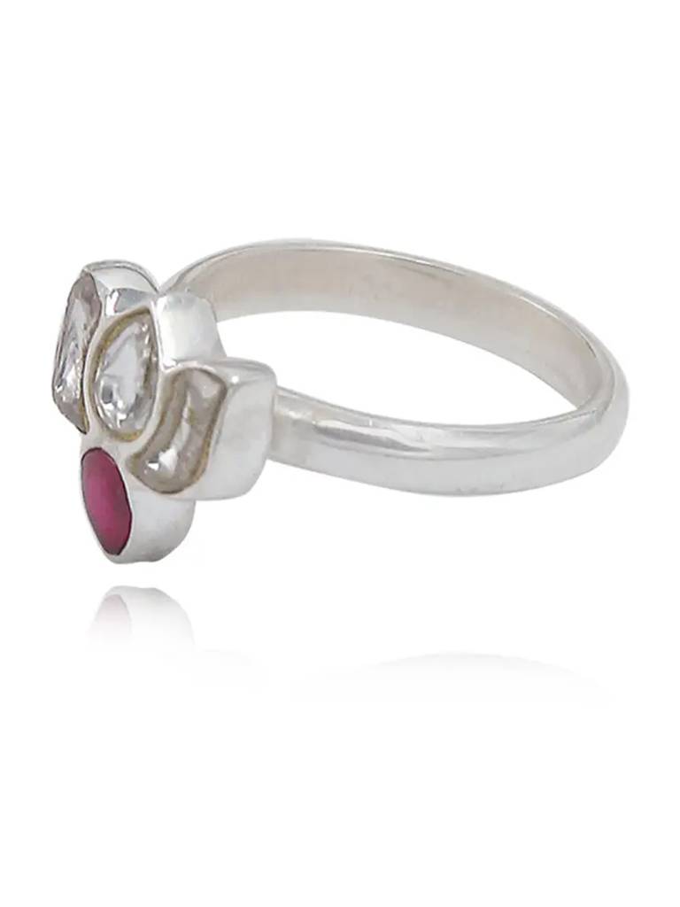 Silver Lotus Ring : U080SG003RO02001