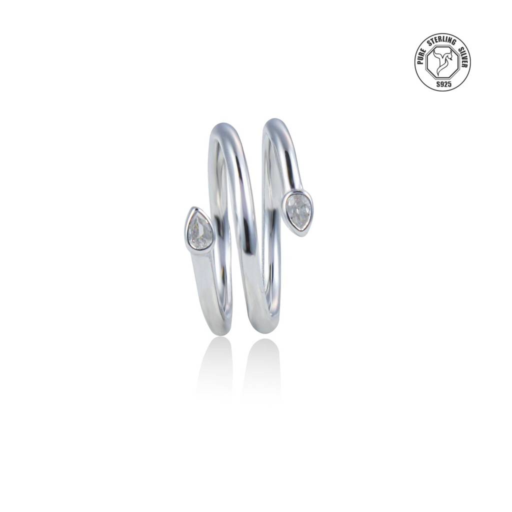 Chandrekha Silver Toe Rings : TRTOBJX0036