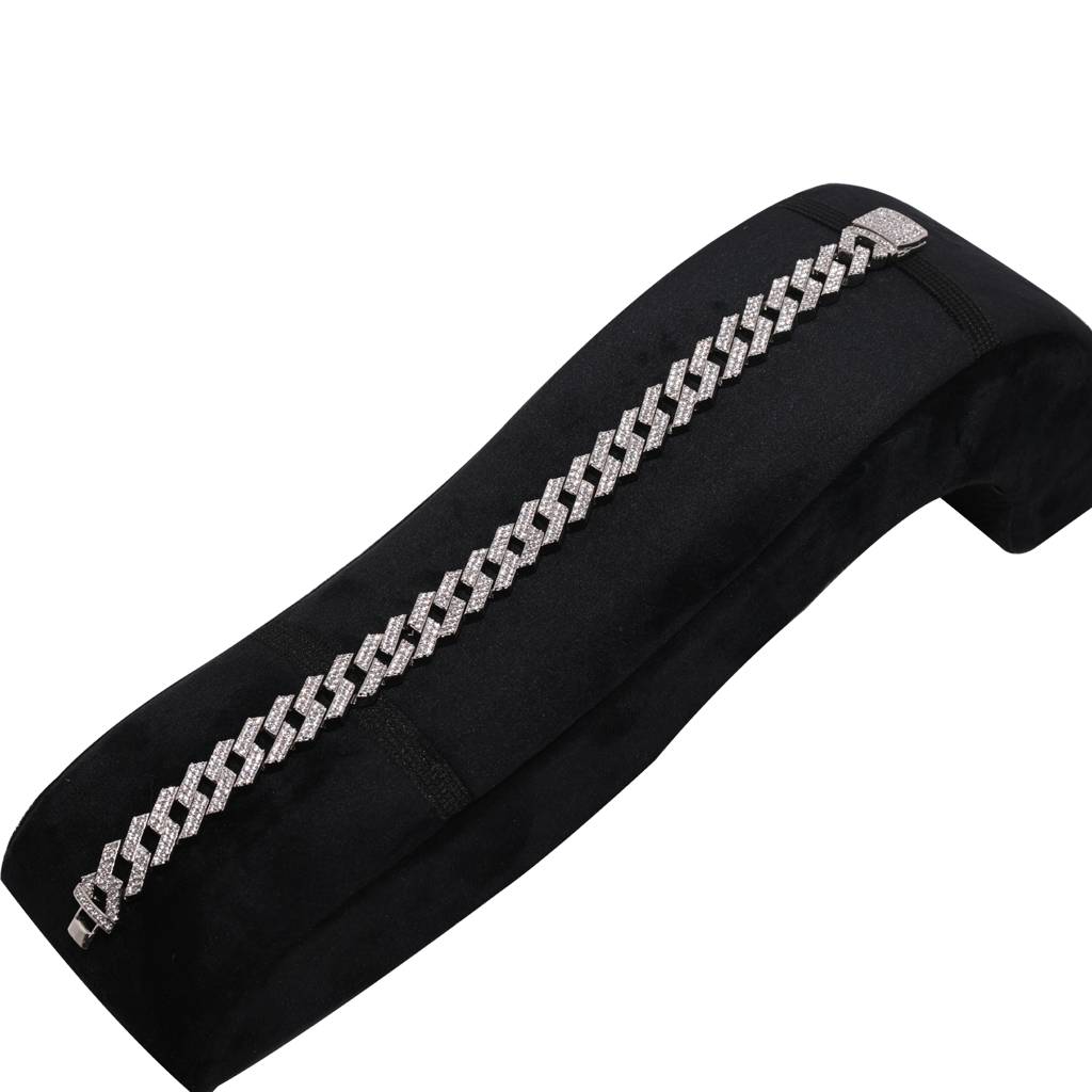 925 Pure Silver Men'S Link Bracelet : BR1075