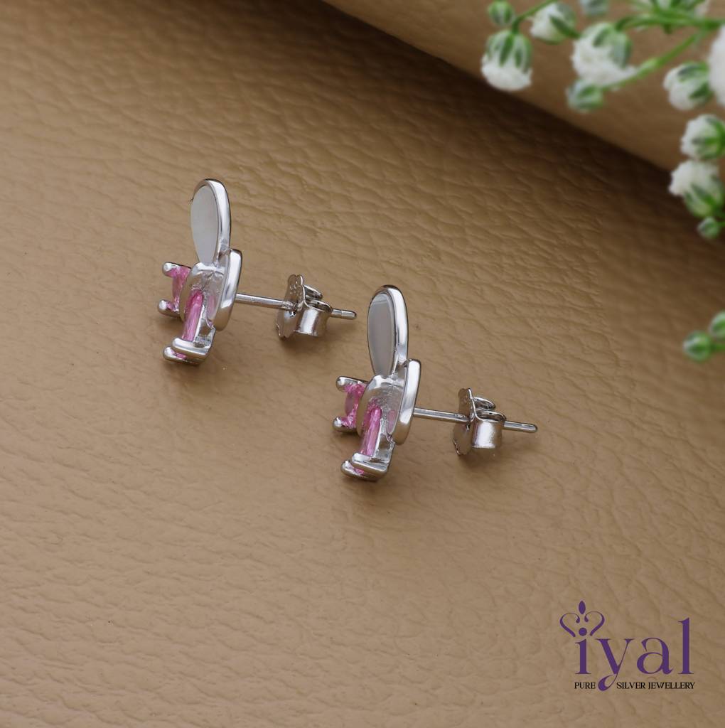 Charming 925 Silver Butterfly Stud Earring : ES-17