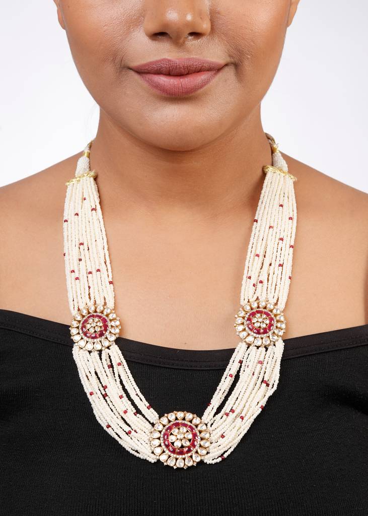 Moissanite Polki Necklace 10 : PJ133