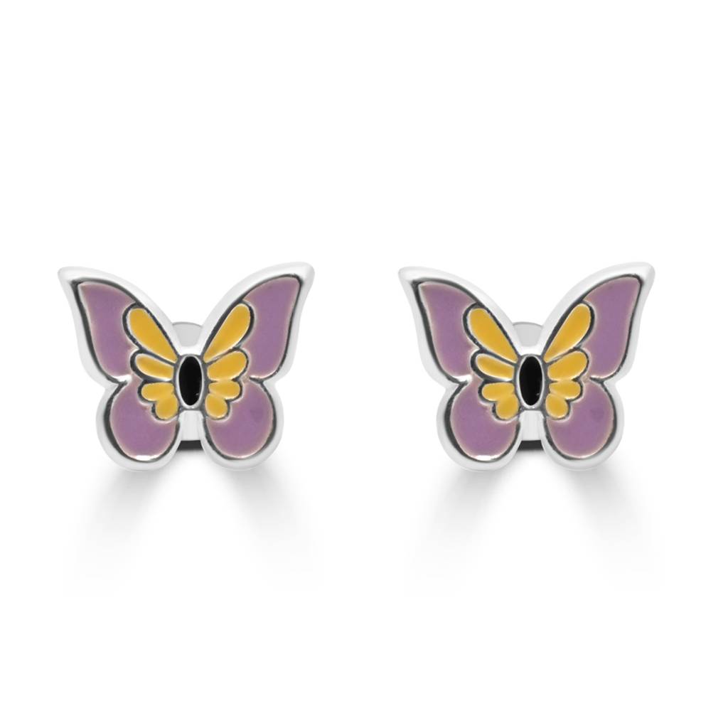 Delicate Sterling Silver Animal-Themed Stud Earrings For A Subtle Yet Bold Statement : TWP1252