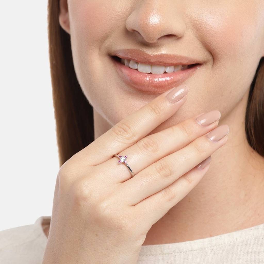 Pinky Swear 925 Silver Ring (Adjustable) : RNG-40024