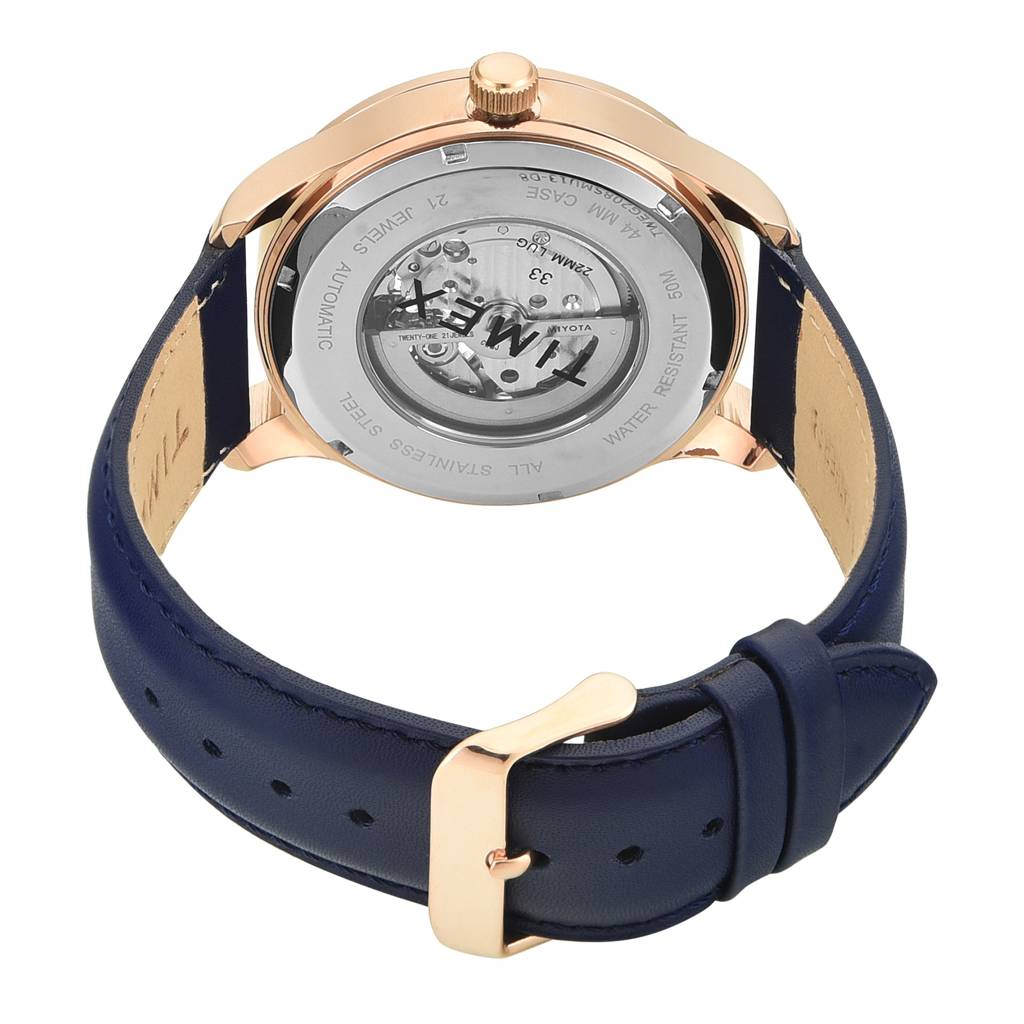 Timex Round 44Mm Dial Analog Automatic Men Watch - Tweg208Smu13 : TWEG208SMU13