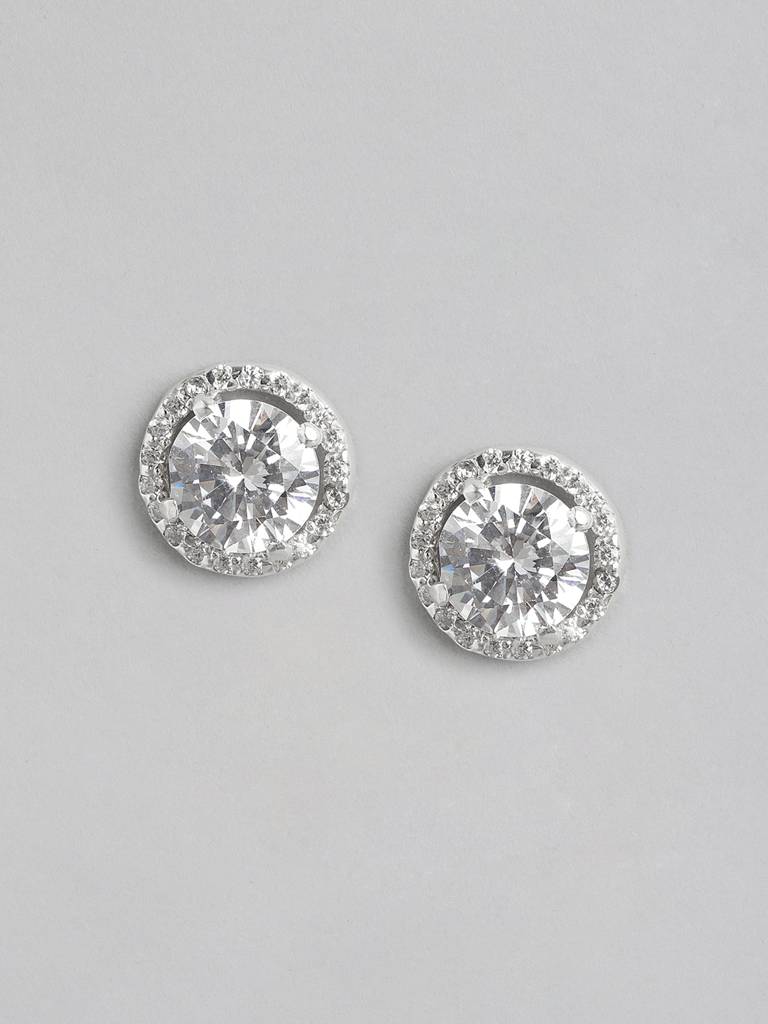 92.5 Silver Whirl Stud : 92.5 Silver Whirl Stud : U100SG003MY005