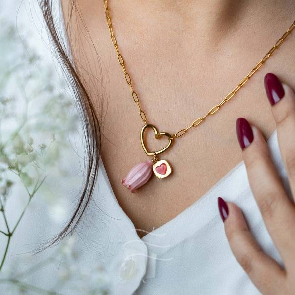 The Heart Skip Necklace : LA-LP-HSN-01
