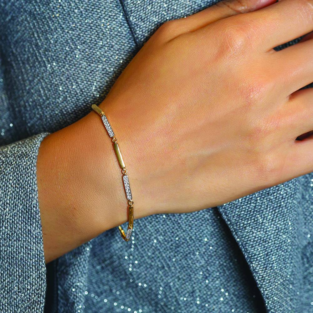 Simplicity Spark - Lab Diamond Tennis Bracelet : LLBR0117