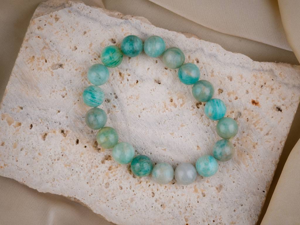 Amazonite  Gemstone Bracelet : BBM46