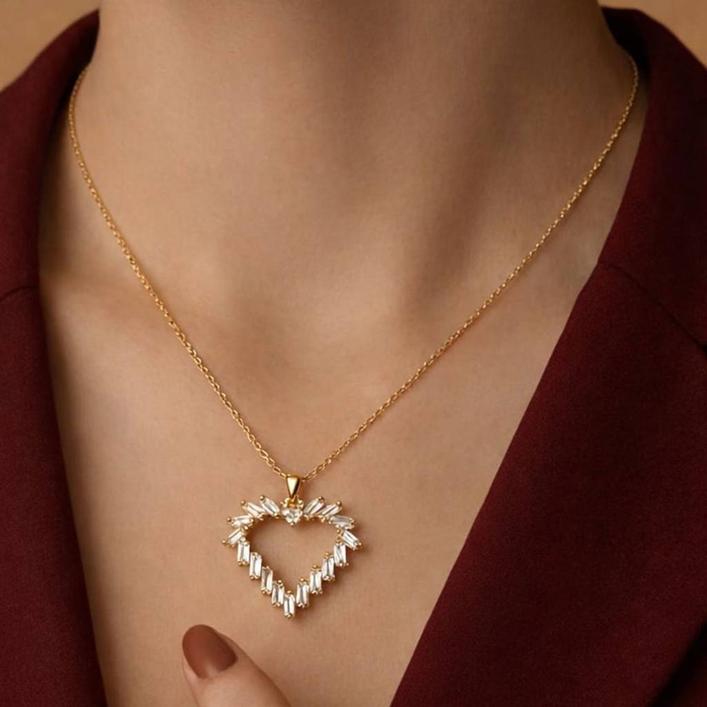 odul Ms.heart necklace スモーキークォーツ ゴールド 新品 signature