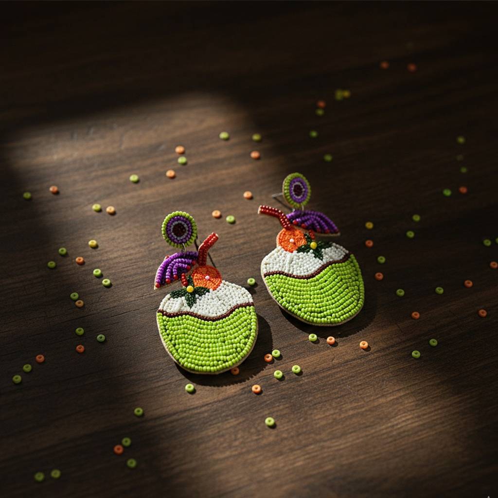 Cokotail Handmade Bead Earring : ER0123
