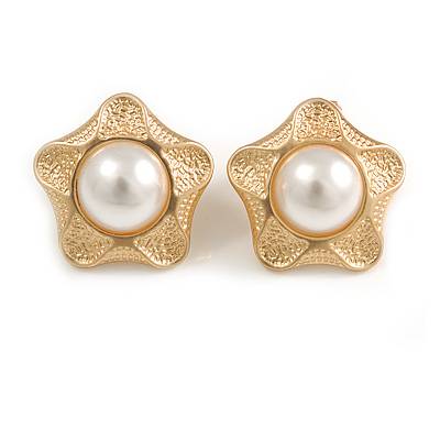 Steorra Pearl Studs : MJ01