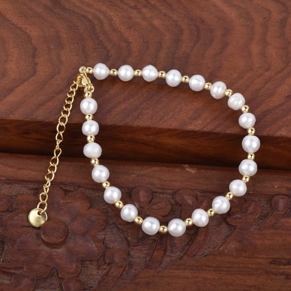 Moonlit Grace Pearl Bracelet : KABRCGPP02