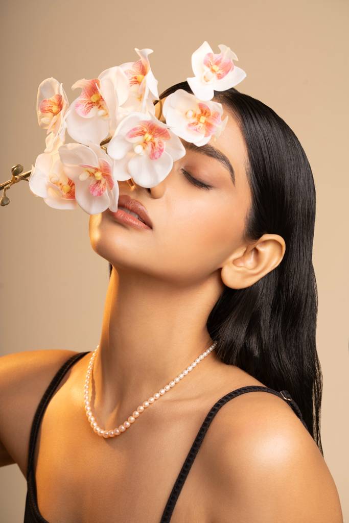 Cherry Blossom Pearl Necklace : NCK-CHERRY-BLOSSOM-PRL
