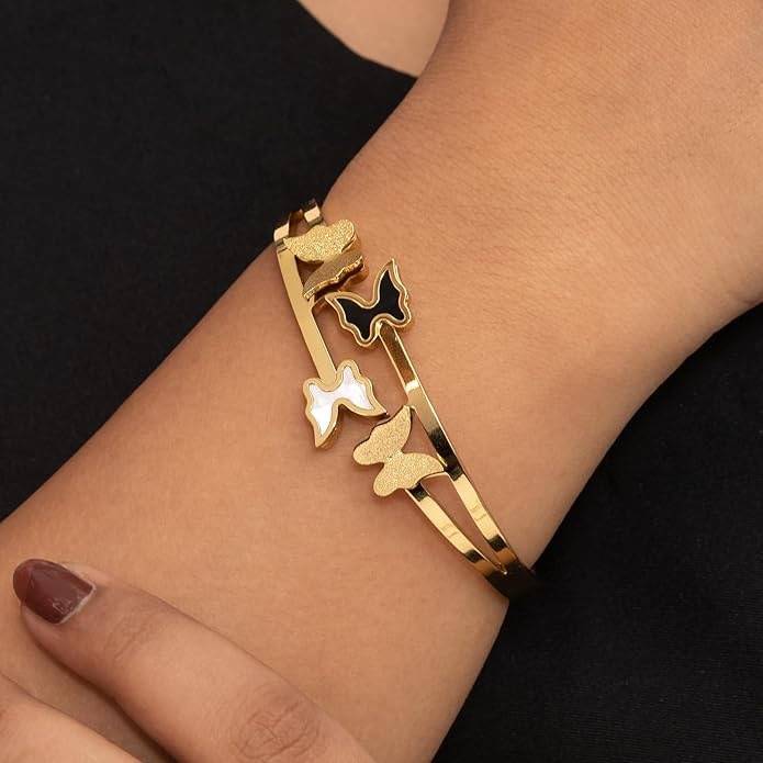 Gold Plated Charm Bracelet For Women : HSPS60MB0918