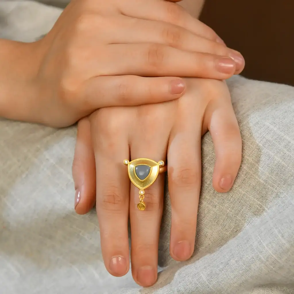 Visuddha - Throat Chakra Ring : IVBR06