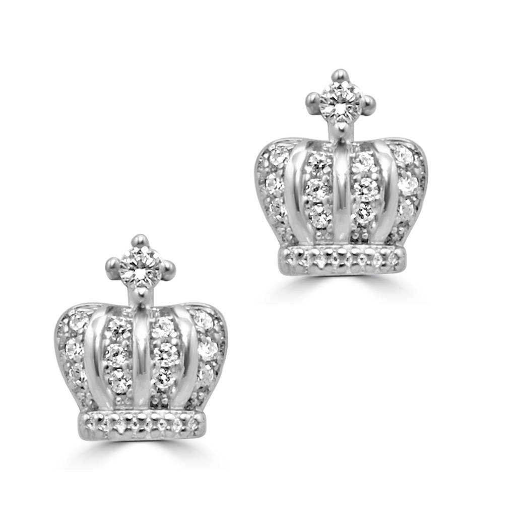 925 Pure Silver Elegant Stud Earrings : TWP1201