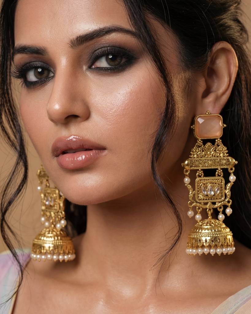 jhumki beautiful big earrings