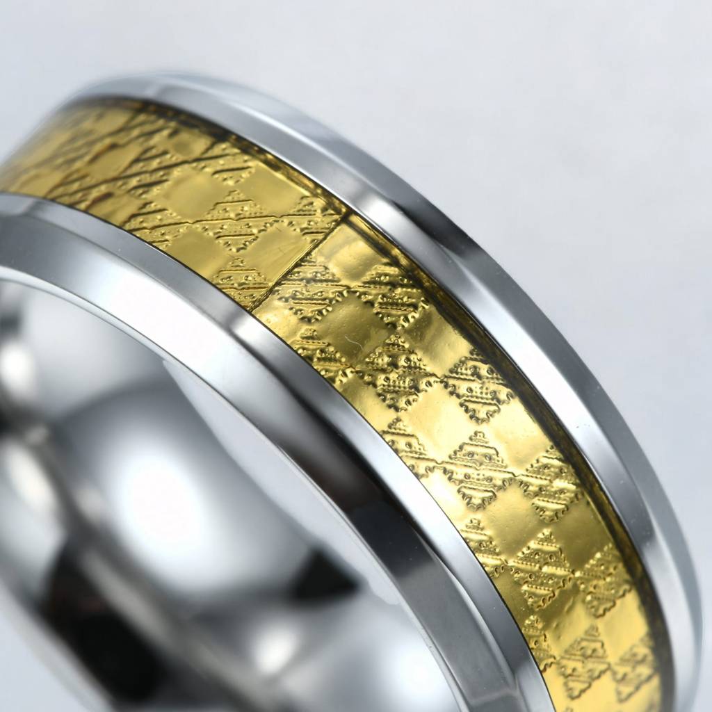 Silver Gilt Fusion Ring : CL-RG-MN-03-19