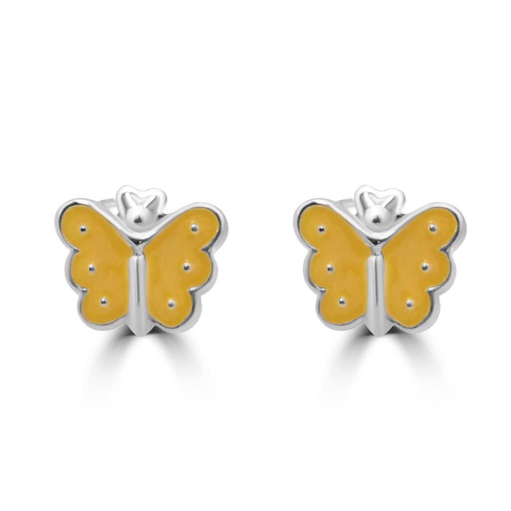 Whimsical Sterling Silver Animal Design Stud Earrings For A Fun, Nature-Inspired Look : TWP1250