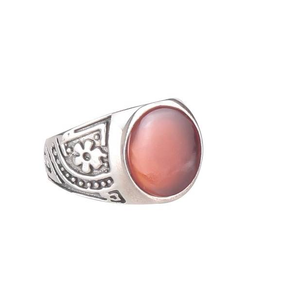 925 Sterling Silver Carnelian Ring For Women | Handmade Timeless Jewelry | Unique Healing Crystal Design | One Piece : FU-0306