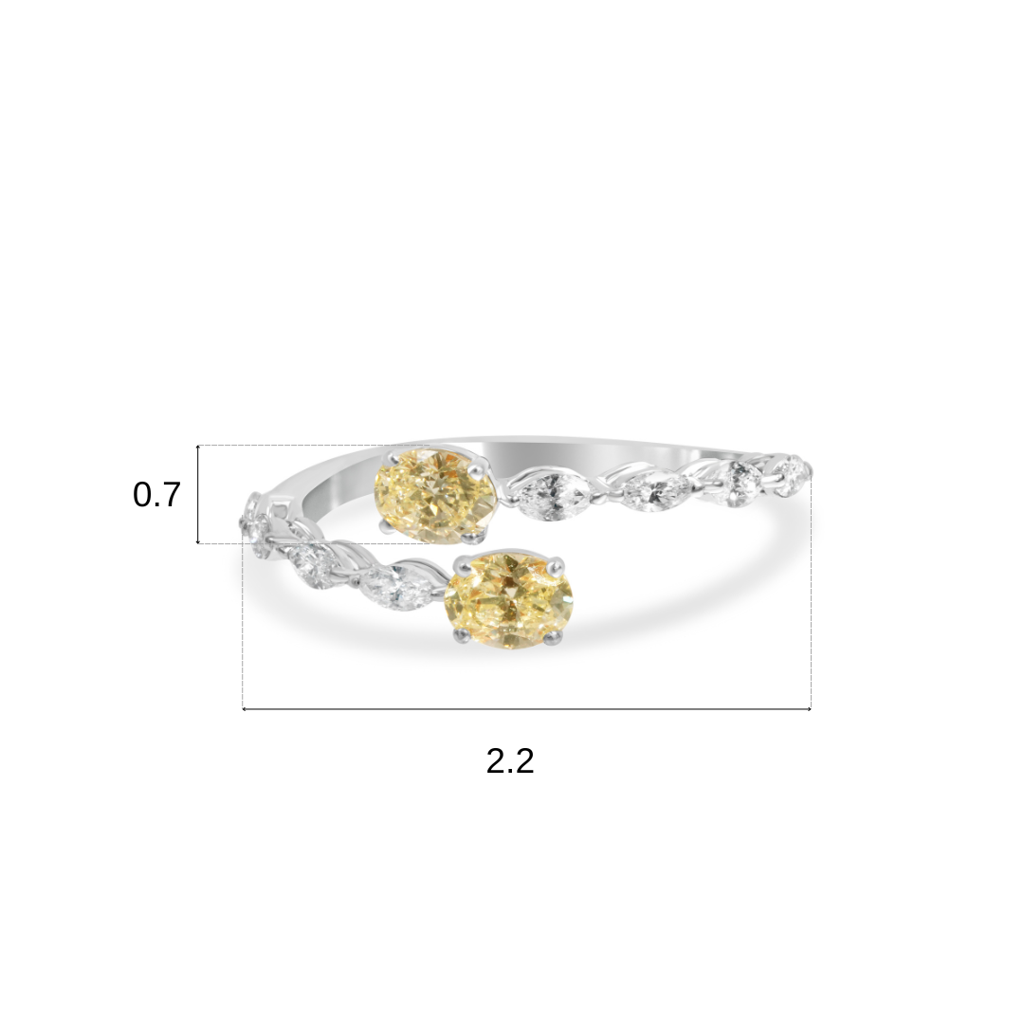 Sunlit Grace Ring : SLET05