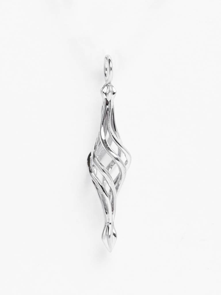 925 Silver Platinum Plated Marzell Men Pendant Without Chain Gift For Men & Boys : CSMNP1_NOCHAIN