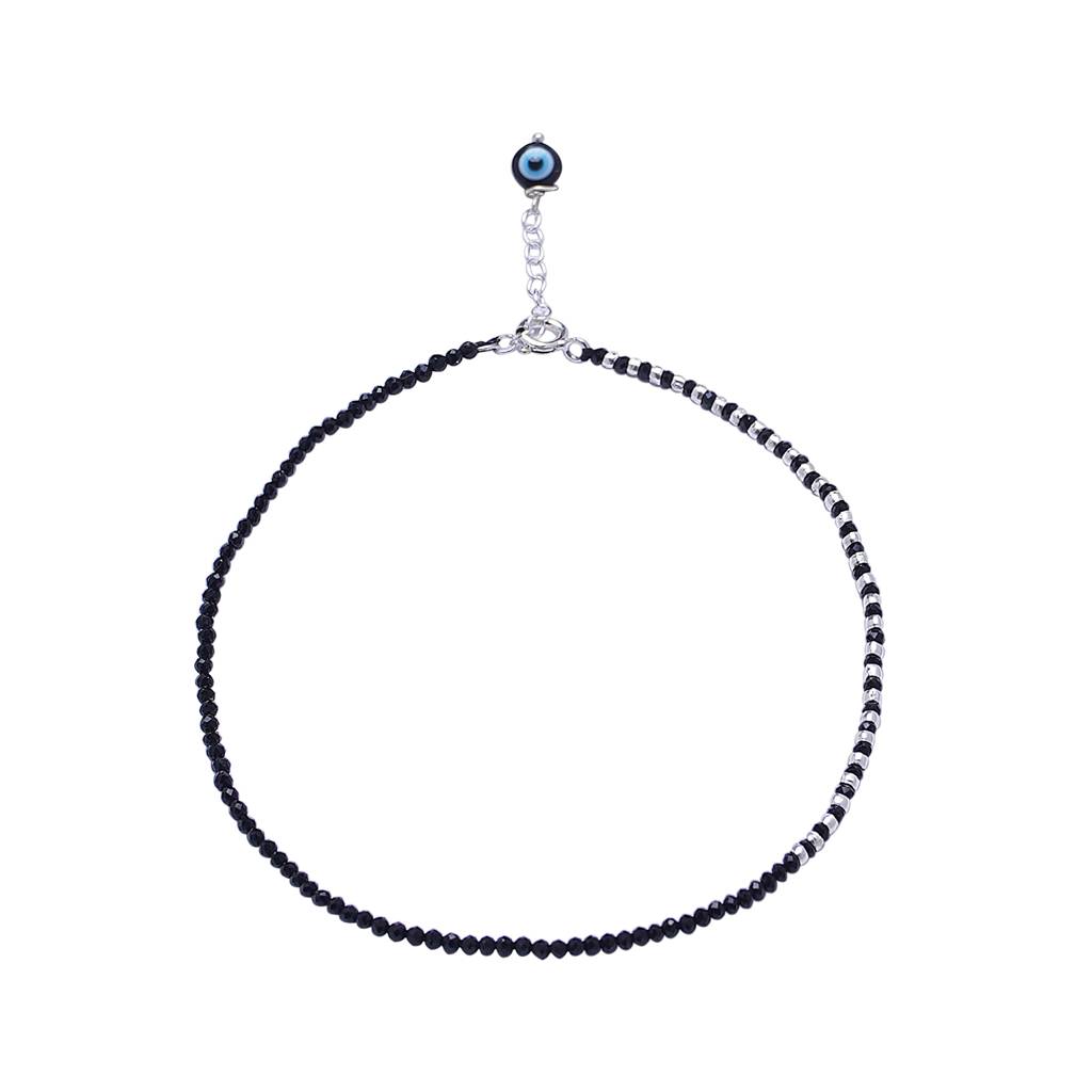 Beaded Anklet Black : BMO16B