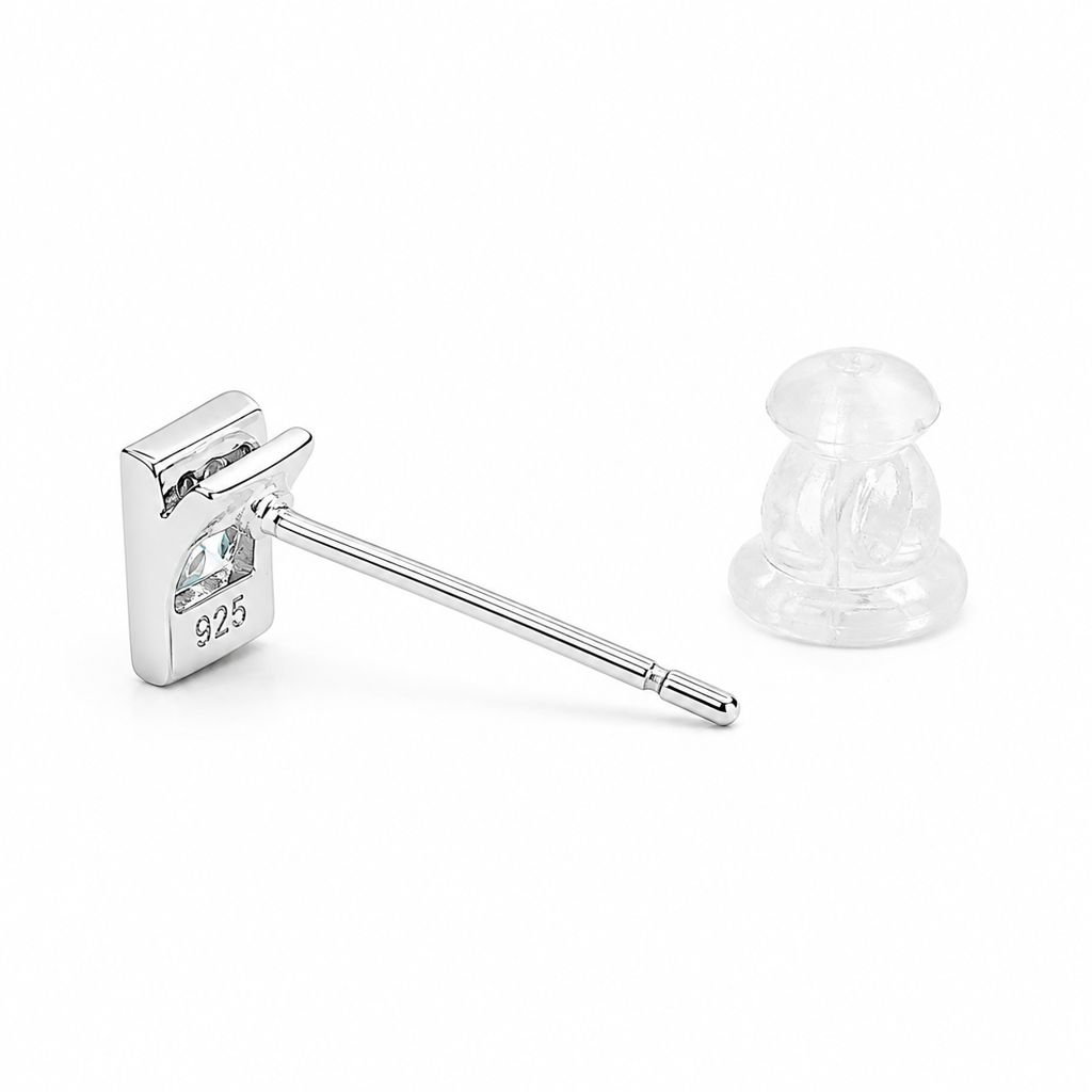 Silver Majestic Spark Squares : WER00090