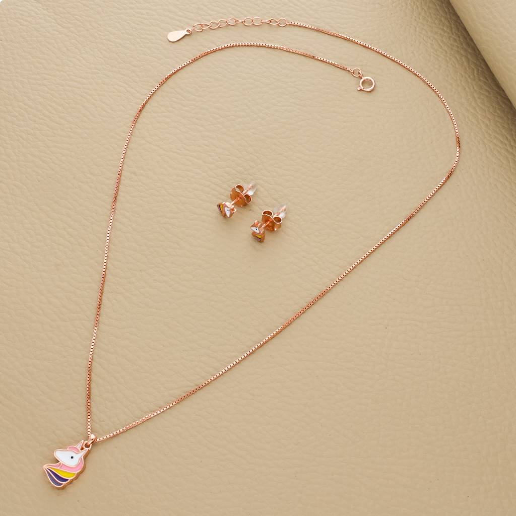925 Silver Horse Pendant Set For Kids : KP-KP-RG-U-136-P