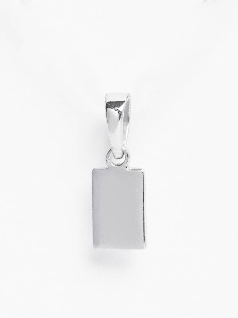 925 Silver Platinum Plated Isidor Men Pendant Without Chain Gift For Men & Boys : CSMNP2_NOCHAIN