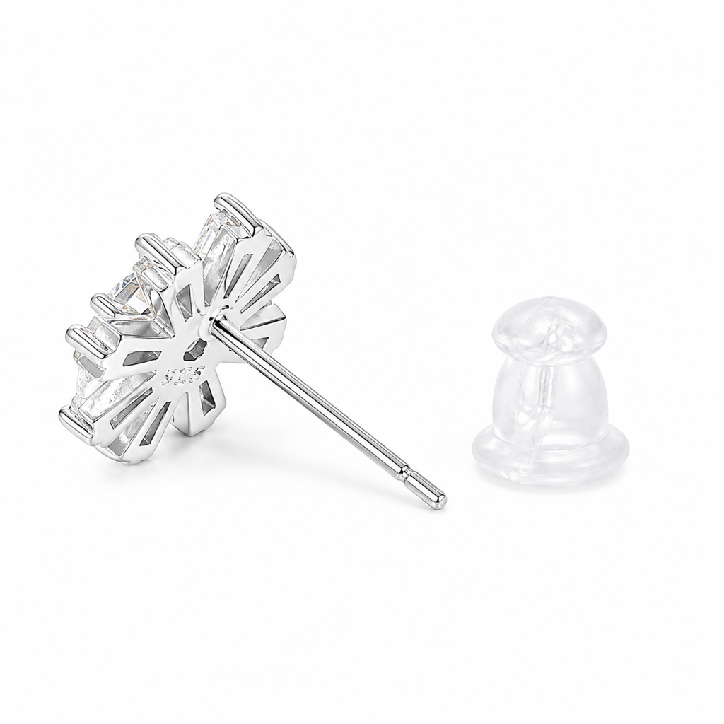 Silver Radiant Petal Spark : WER00097