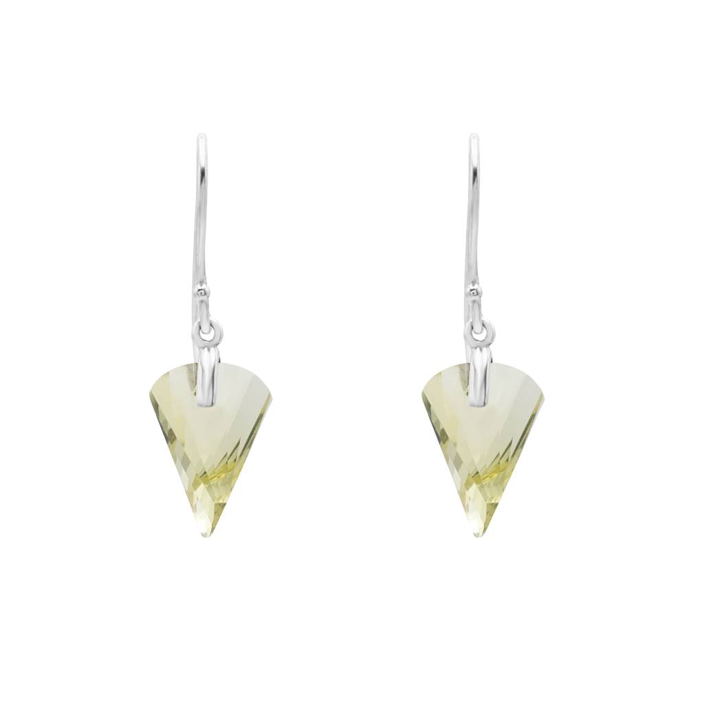 Lemon Topaz Hanging Earrings : E2859