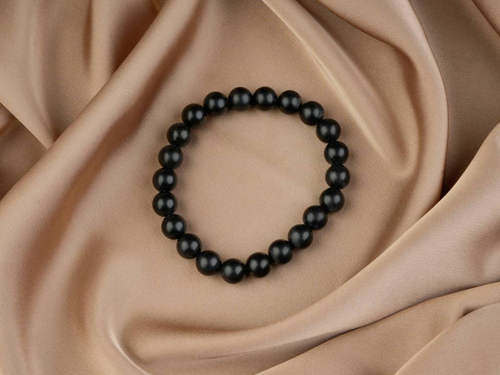 Shungite Bracelet For Electronic Devices Radiations Shield : IVB02