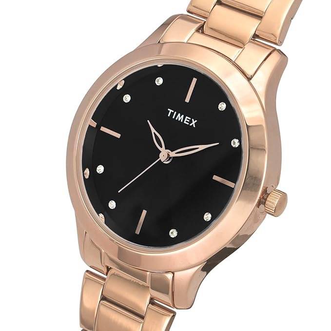 Timex Round 37Mm Dial Analog Women Watch - Twel98Smu06 : TWEL98SMU06