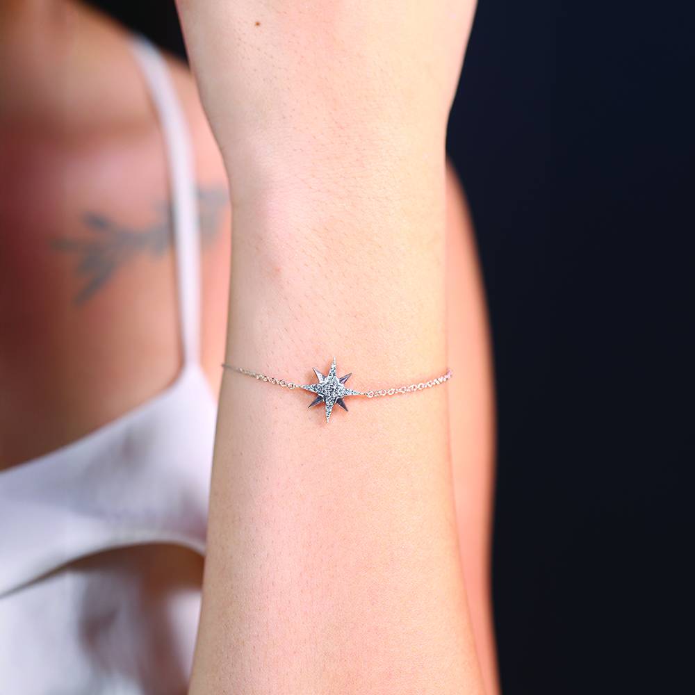 Northstar - Lab Diamond Bracelet : LLBR0103