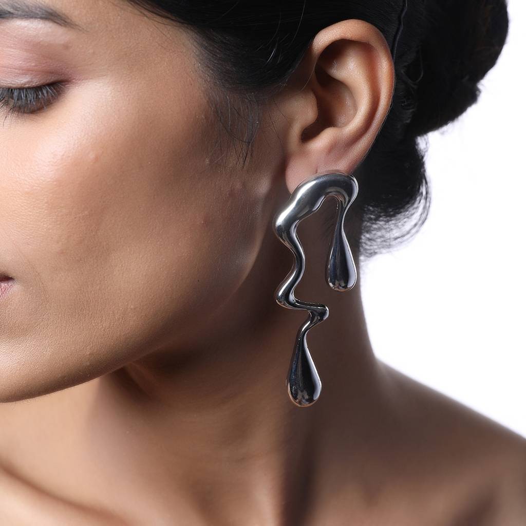 Irregular Exaggerated Statement Earrings : C-568(S)