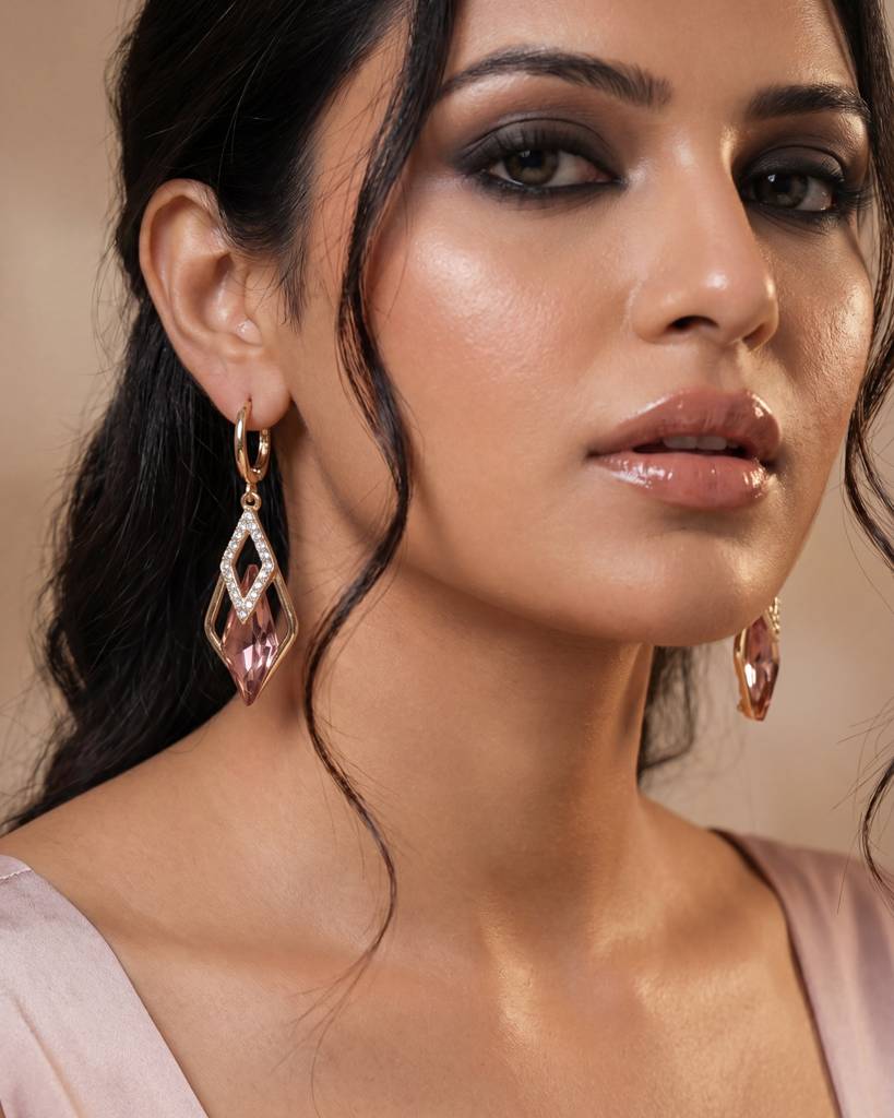Modern Abstract Dangle Anti Tarnish Korean Earrings : KJ305