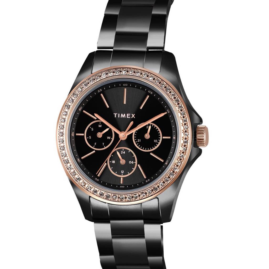 Timex Round 36Mm Dial Analog Women Watch - Tw000Z401 : TW000Z404