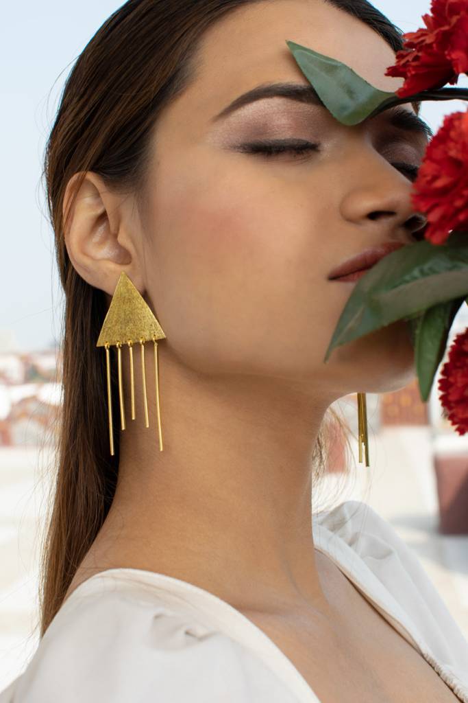 Trikon Earrings : MJ12