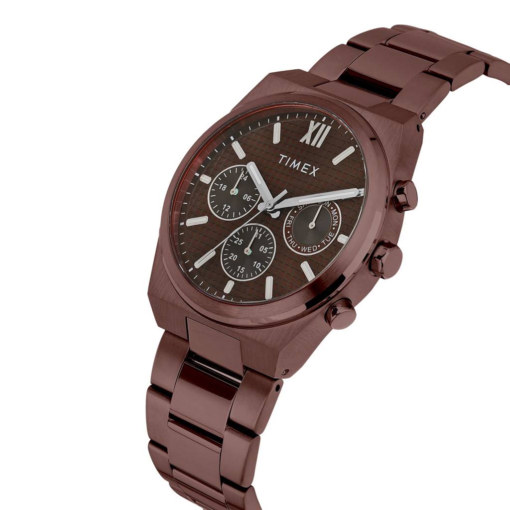 Timex Round 42Mm Dial Analog Men Watch - Tweg297Smu01 : TWEG297SMU05