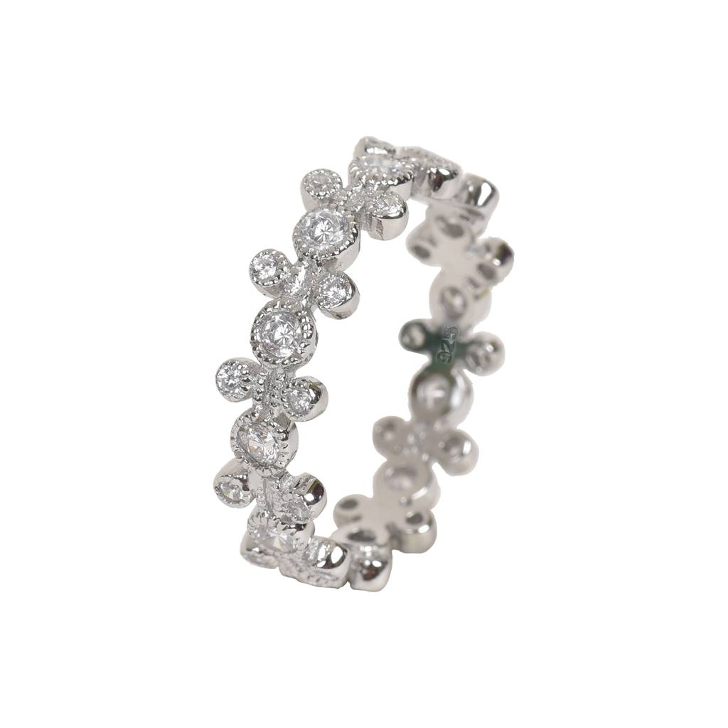 Petite 92.5 Sterling Silver Band Ring : SR017-7