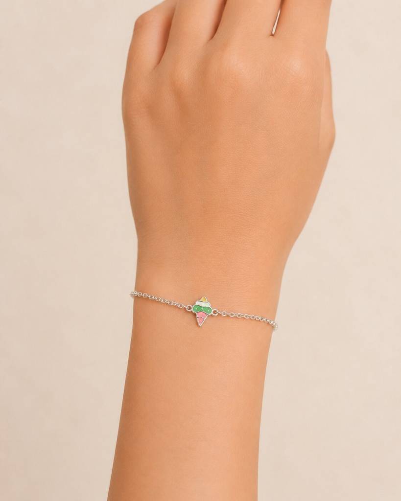 Sweet Swirl Ice Cream Bracelet : K050