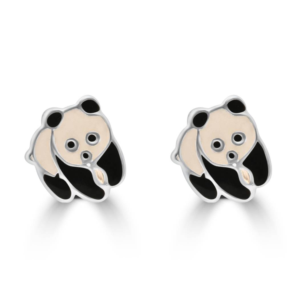 Sculpted Sterling Silver Animal Stud Earrings For A Chic And Playful Addition To Any Outfit : TWP1253