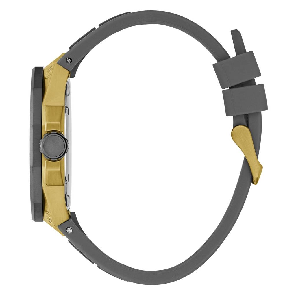 Guess Round 46Mm Black Dial Analog Men Watch - Gw0803G1 : GW0803G1