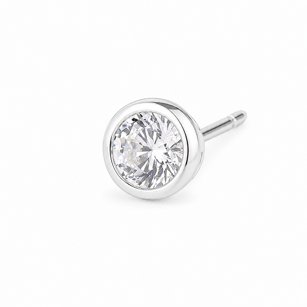 Silver Pure Radiance Solitaire : WER00083