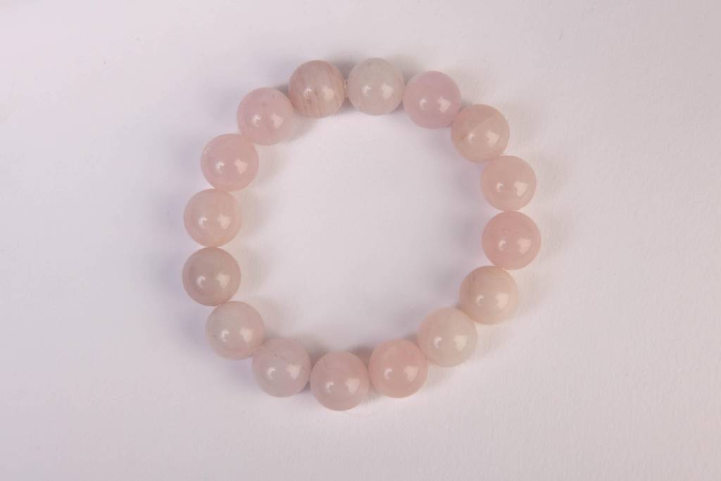 Rose Quartz Natural Gemstone Bracelet : BBM27